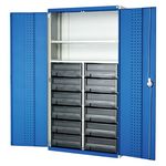 Bott CubioTool Case Storage Cupboards with Tool and Parts Cases