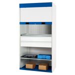 Industrial Tool Storage Cupboard Roller Shutter Door Cupboards