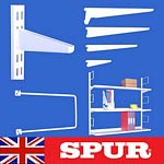 Spur Shelving | Spur Steel-Lok Brackets | Cantilever  Wall Mounted & steel wall  mounted shelves