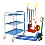Trolleys | Industrial trolleys | picking trolleys  | forklift trailers | platform trolleys | manual handling | pallet trucks