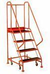 Mobile Warehouse Safety Steps Working Height 2m - 3m.