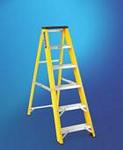 Fibreglass step ladders and folding step Electrical Safety Electrician