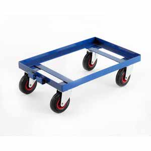 Euro Container dolly 640mmL x 415mmW x 195mmH Production trolleys for picking containers, Euro container trolley 29/CT64.jpg