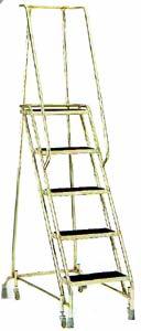 5 Tread Stainless Steel Mobile Steps Stainless steel safety steps | food processing and hospital 35/s217.jpg