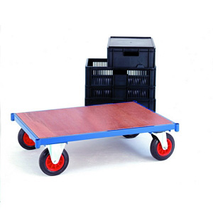 1200mm x 800mm Plywood Deck Only Platform Truck Warehouse Platform Trolleys | Long Goods Trolleys | flat bed trolleys for warehouses 510TC800 