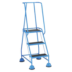 Mobile safety steps 3 tread light use office library safety steps average working height 2.2m-2.4m. 37/s009.jpg