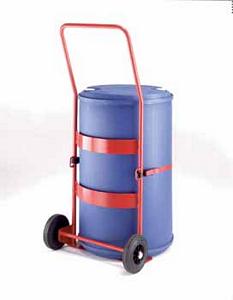 Universal drum truck Drum trolleys drum lifting and storage units with bunded pallets 103680 