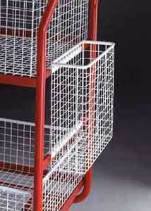Optional basket for distribution trolley 507BT106 Post trolley mesh basket containers document distribution trolleys 507B71 